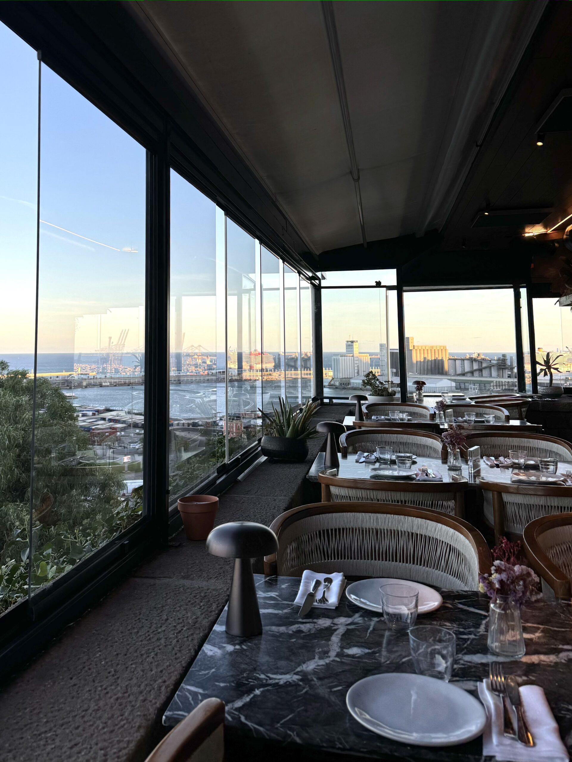 Dining with a View: Terraza Martínez’s Stunning Barcelona Skyline